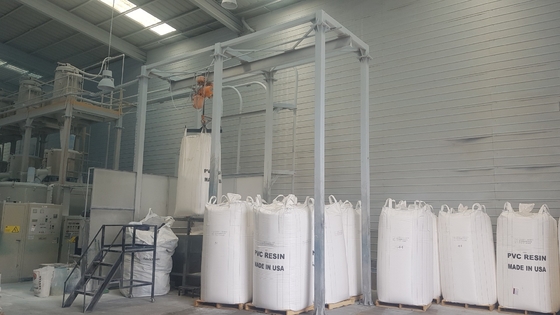 Pesatura mescolantesi della polvere completamente automatica trasportando sistema per l'estrusione del tubo del PVC