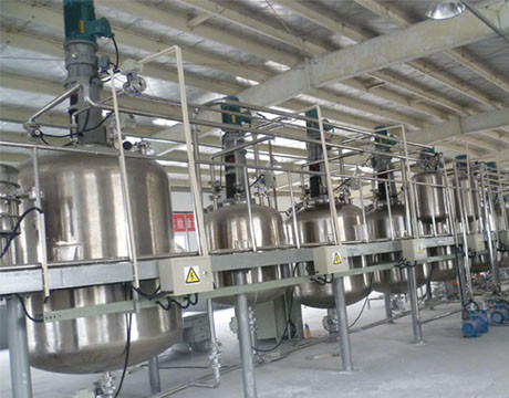 Sistema di mescolanza di dosaggio liquido per industria chimica
