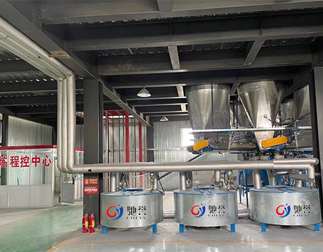 Sistema di mescolanza di dosaggio automatico per la linea di produzione di gomma