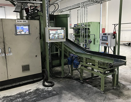 Auto di gomma dell'olio della polvere del carbonio del miscelatore di Banbury dell'impastatrice che dosa il sistema di mescolanza
