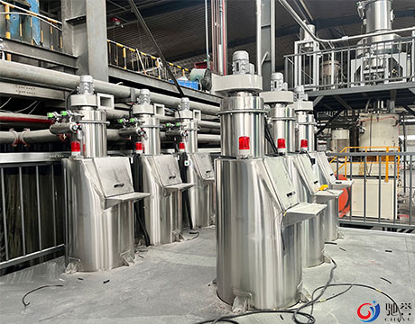 Sistema di compounding automatico in PVC per sistema di miscelazione della linea di estrusione per pavimenti SPC / LVT / WPC