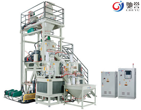 Sistema di composto del PVC e d'alimentazione automatico per la linea dell'espulsore