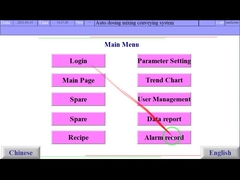 Sistema di compounding automatico in PVC per sistema di miscelazione della linea di estrusione per pavimenti SPC / LVT / WPC